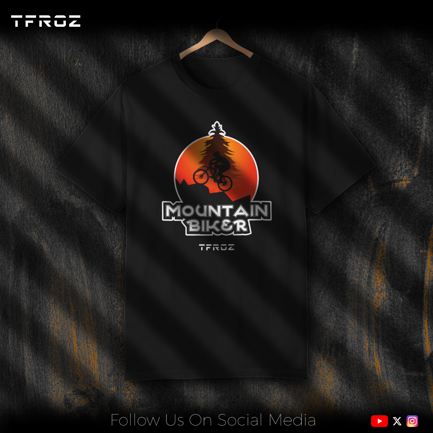 Mountain Biker T-Shirt | Unisex | IN(Q)