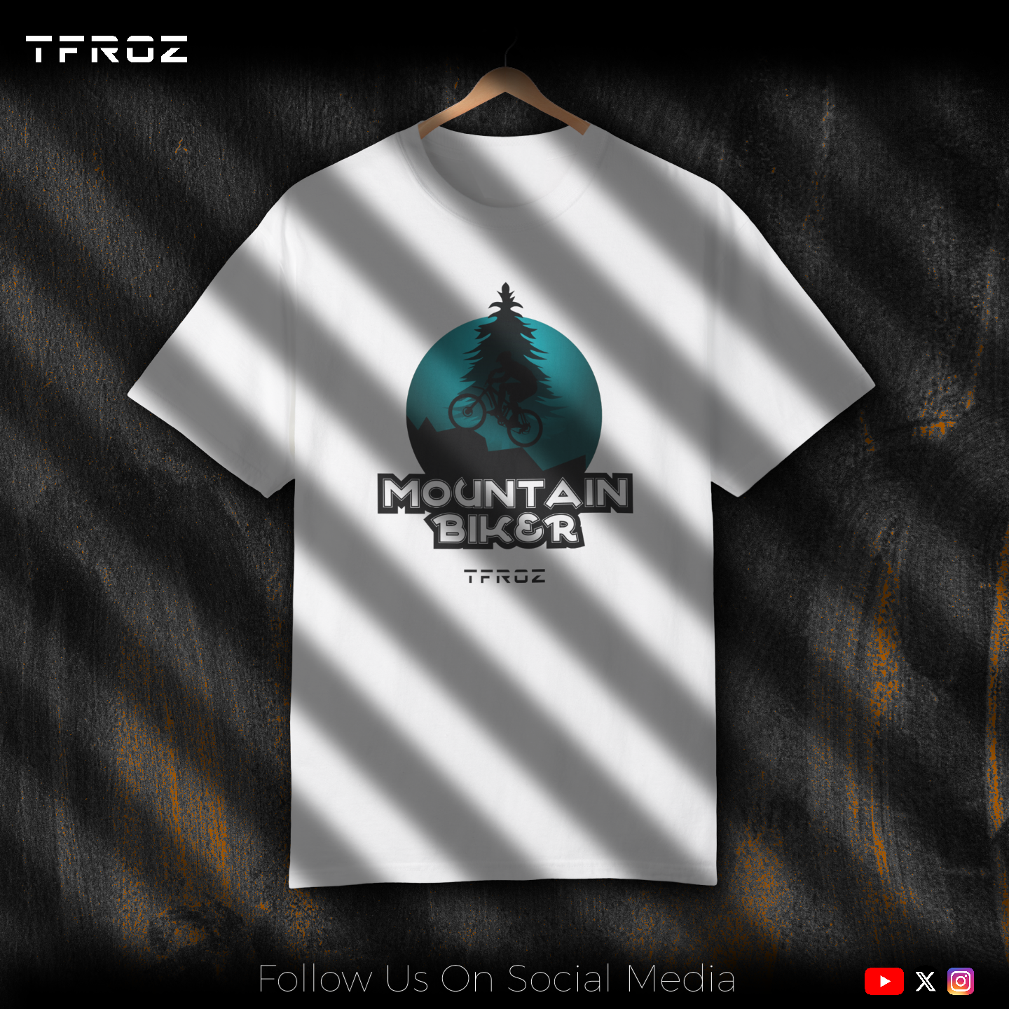 Mountain Biker T-Shirt | Unisex | IN(Q)