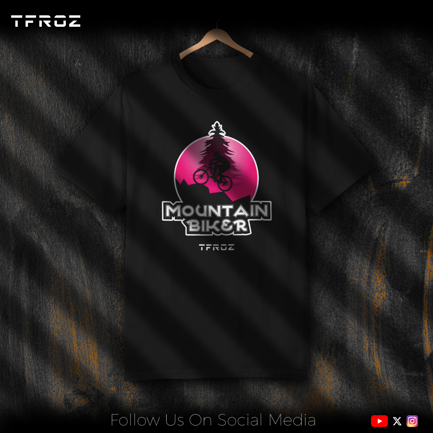 Mountain Biker T-Shirt | Unisex | IN(Q)