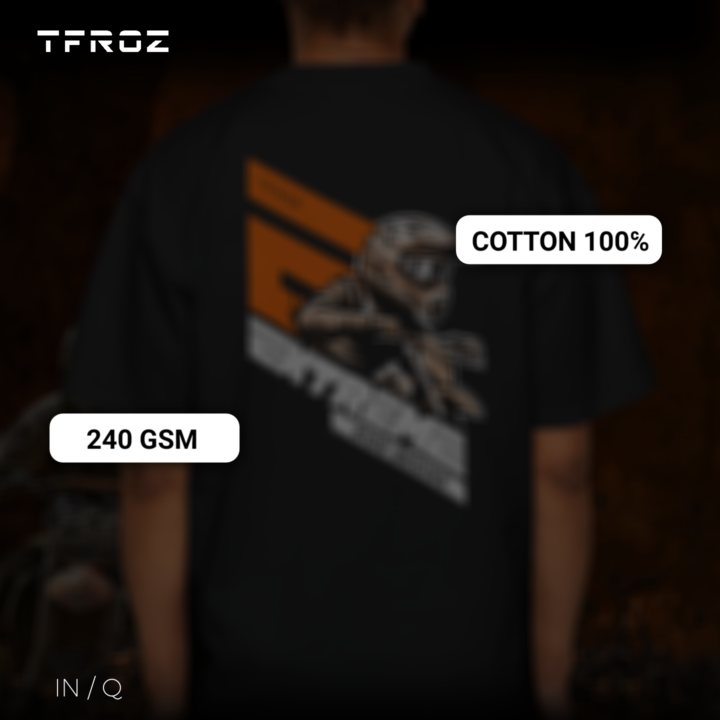 Extreme ride begins | Biker T Shirt ( Oversized ) | TFROZ