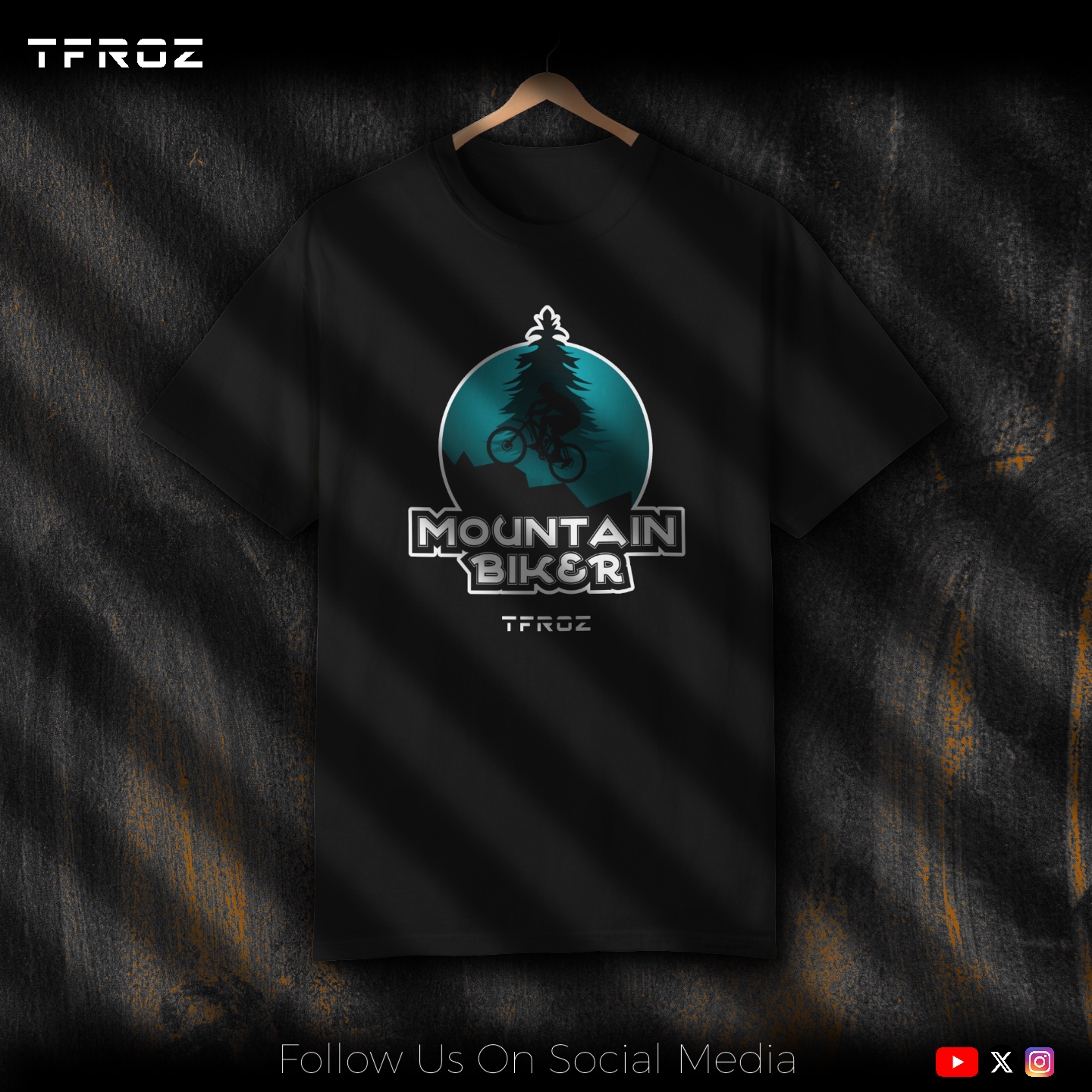 Mountain Biker T-Shirt | Unisex | IN(Q)