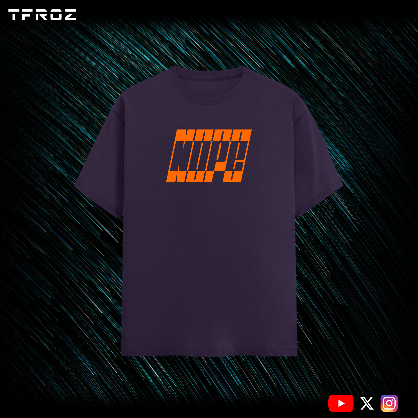 Nope T-Shirt | Unisex |IN(Q)