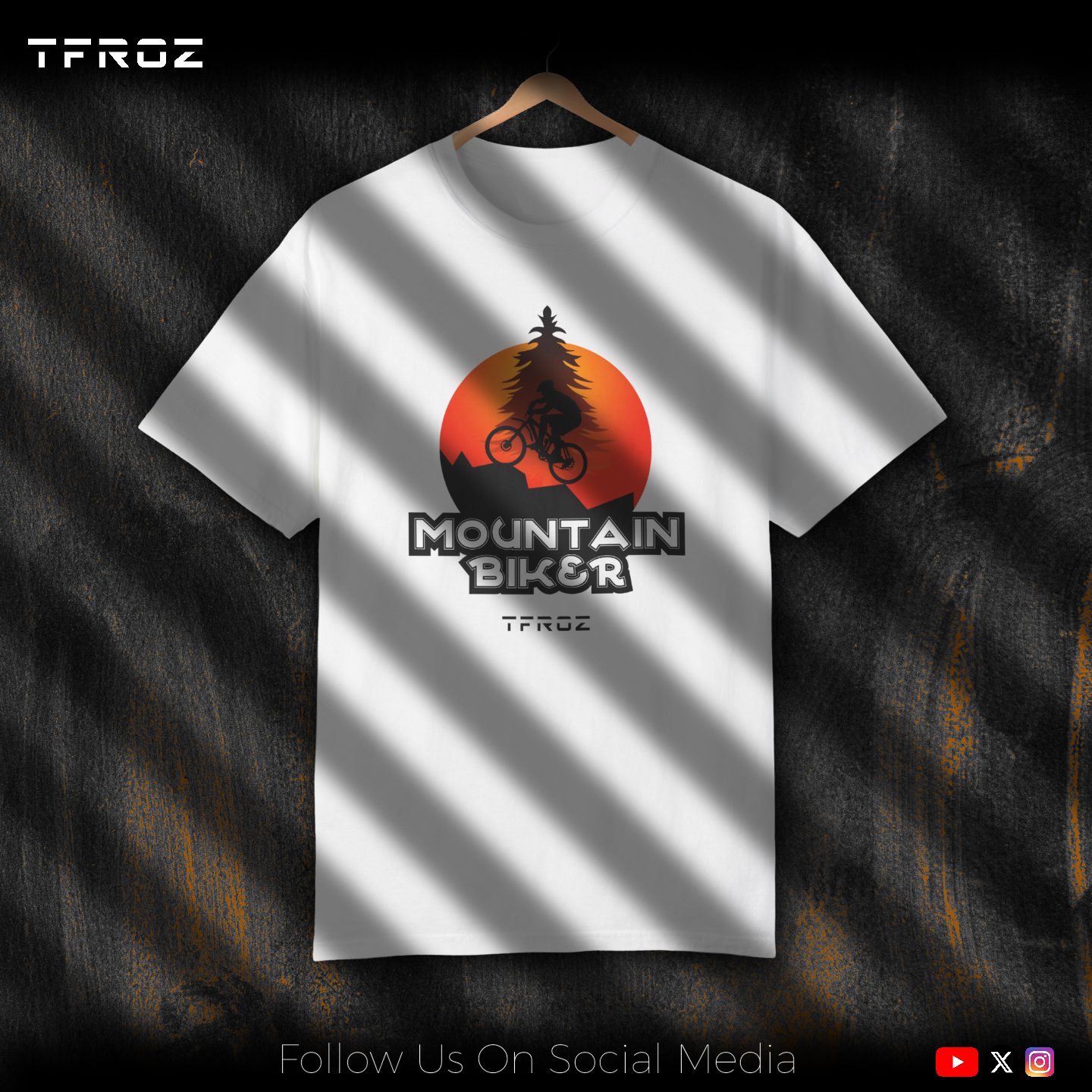 Mountain Biker T-Shirt | Unisex | IN(Q)