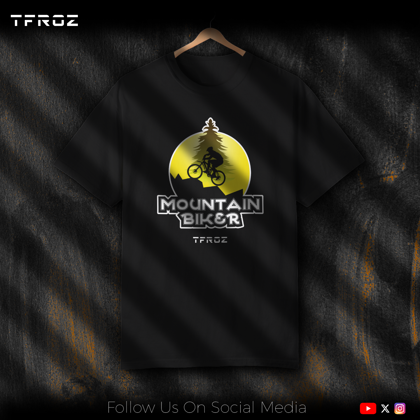 Mountain Biker T-Shirt | Unisex | IN(Q)