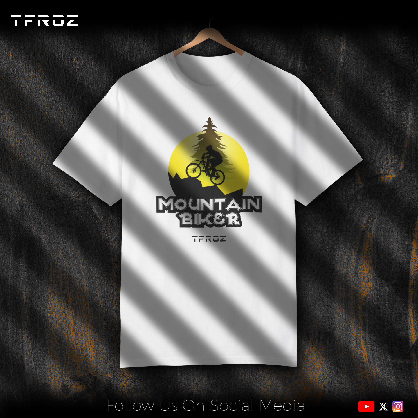 Mountain Biker T-Shirt | Unisex | IN(Q)